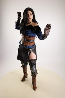 Moira Cosplay Yennefer Magic Standing Pose